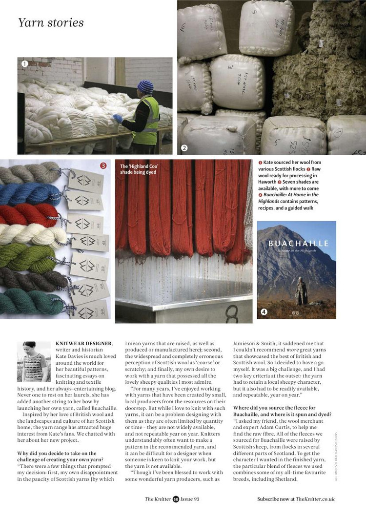The Knitter Issue 93 2015 - 輕描淡寫(xiě) - 輕描淡寫(xiě)