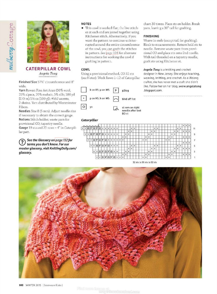 Interweave knits winter 2015 - 輕描淡寫(xiě) - 輕描淡寫(xiě)