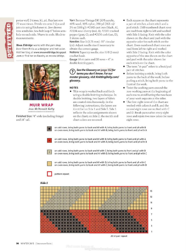 Interweave knits winter 2015 - 輕描淡寫(xiě) - 輕描淡寫(xiě)