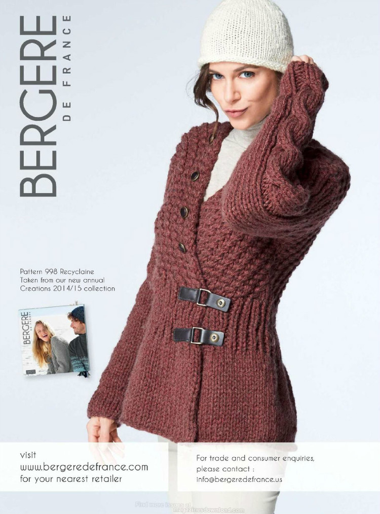 Interweave knits winter 2015 - 輕描淡寫(xiě) - 輕描淡寫(xiě)