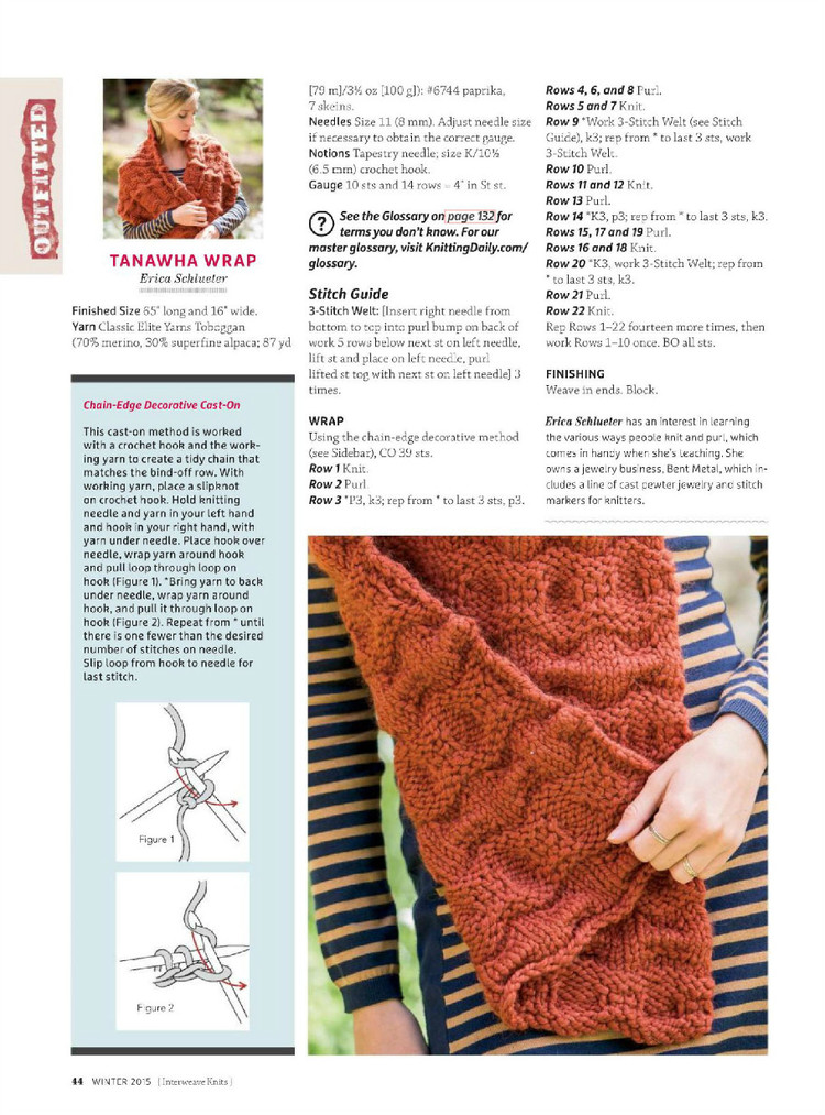Interweave knits winter 2015 - 輕描淡寫(xiě) - 輕描淡寫(xiě)