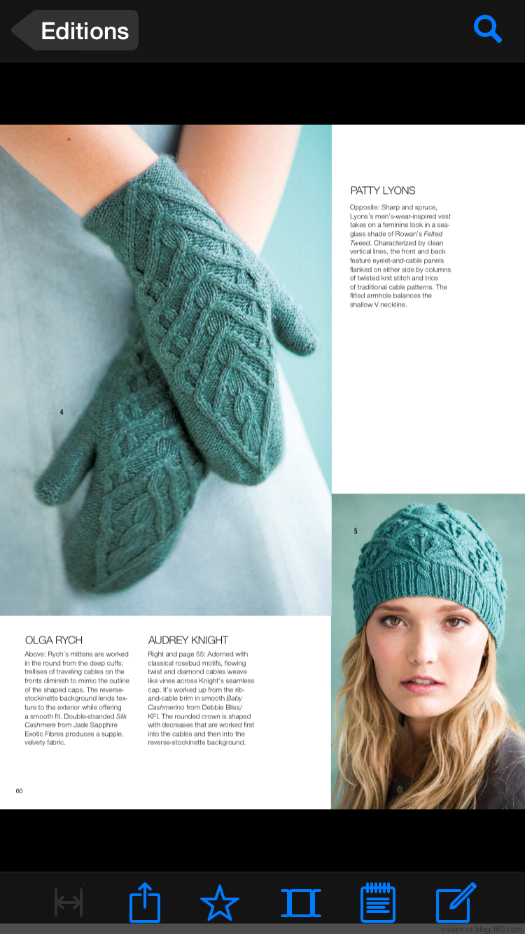 Vogue Knitting 2015秋 - Vivian - Vivian天天向尚