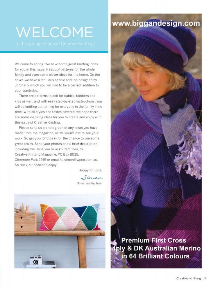 Creative Knitting Issue 50 2015 - 輕描淡寫 - 輕描淡寫