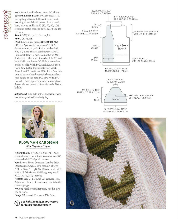 Interweave Knits 2013 Fall 秋季 - 壹一 - 壹一的博客