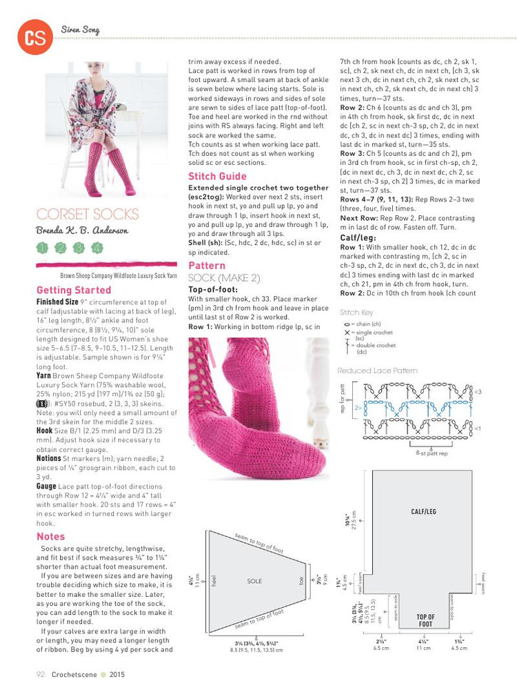 CrochetScene  special issue 2015 - 輕描淡寫 - 輕描淡寫