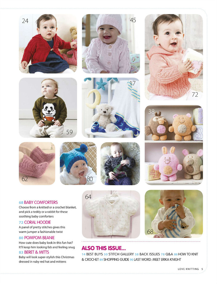 Love Knitting for Babies  December 2015 - 輕描淡寫(xiě) - 輕描淡寫(xiě)
