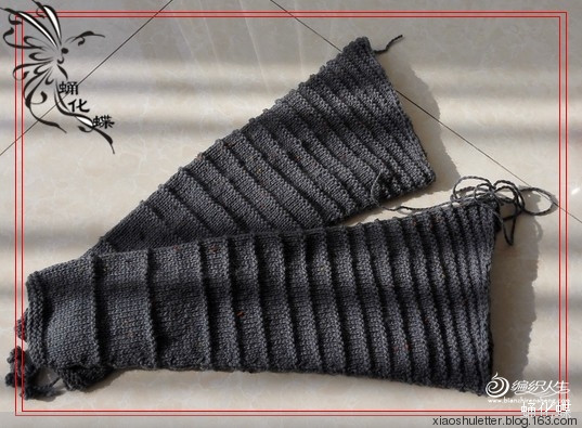 【蛹化蝶手工】簡(jiǎn)緣——煙灰色休閑上裝 - xiaoshuletter - 七彩虹毛線