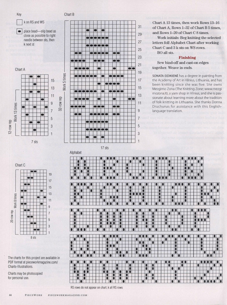 PieceWork JanuaryFebruary 2014 - 輕描淡寫 - 輕描淡寫