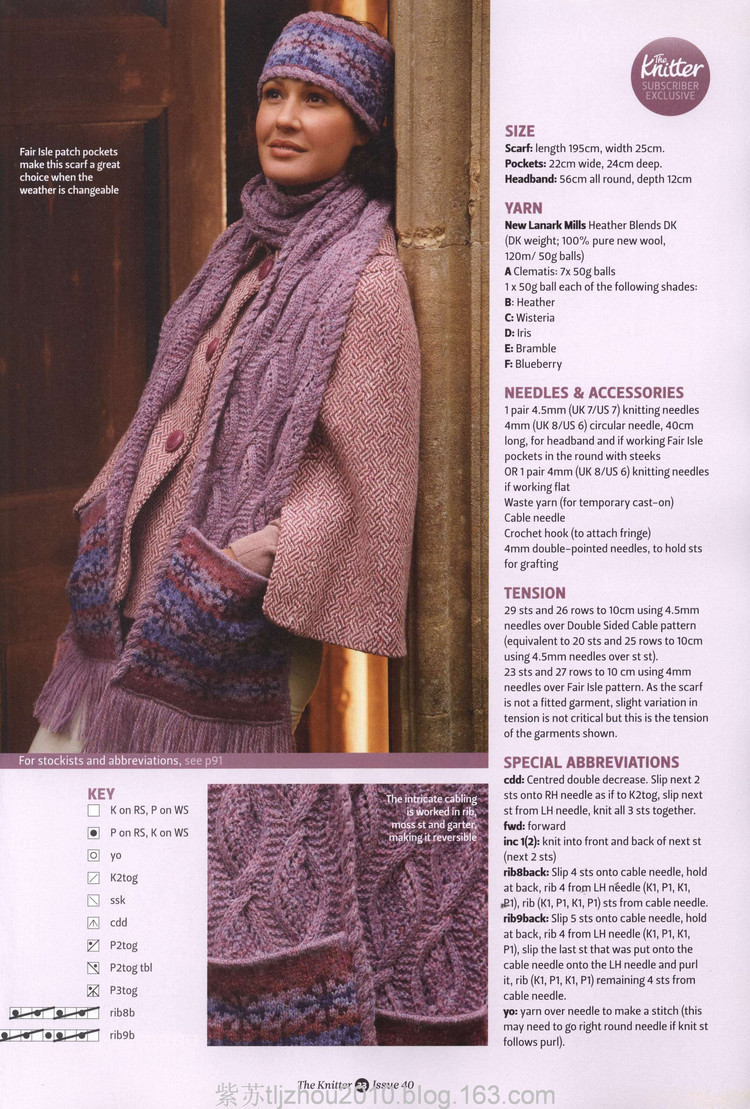 The Knitter NO 40 2012---鉤編新穎時(shí)尚女裝 - 紫蘇 - 紫蘇的博客