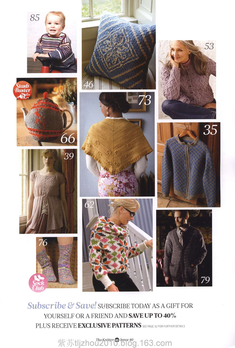 The Knitter NO 40 2012---鉤編新穎時(shí)尚女裝 - 紫蘇 - 紫蘇的博客