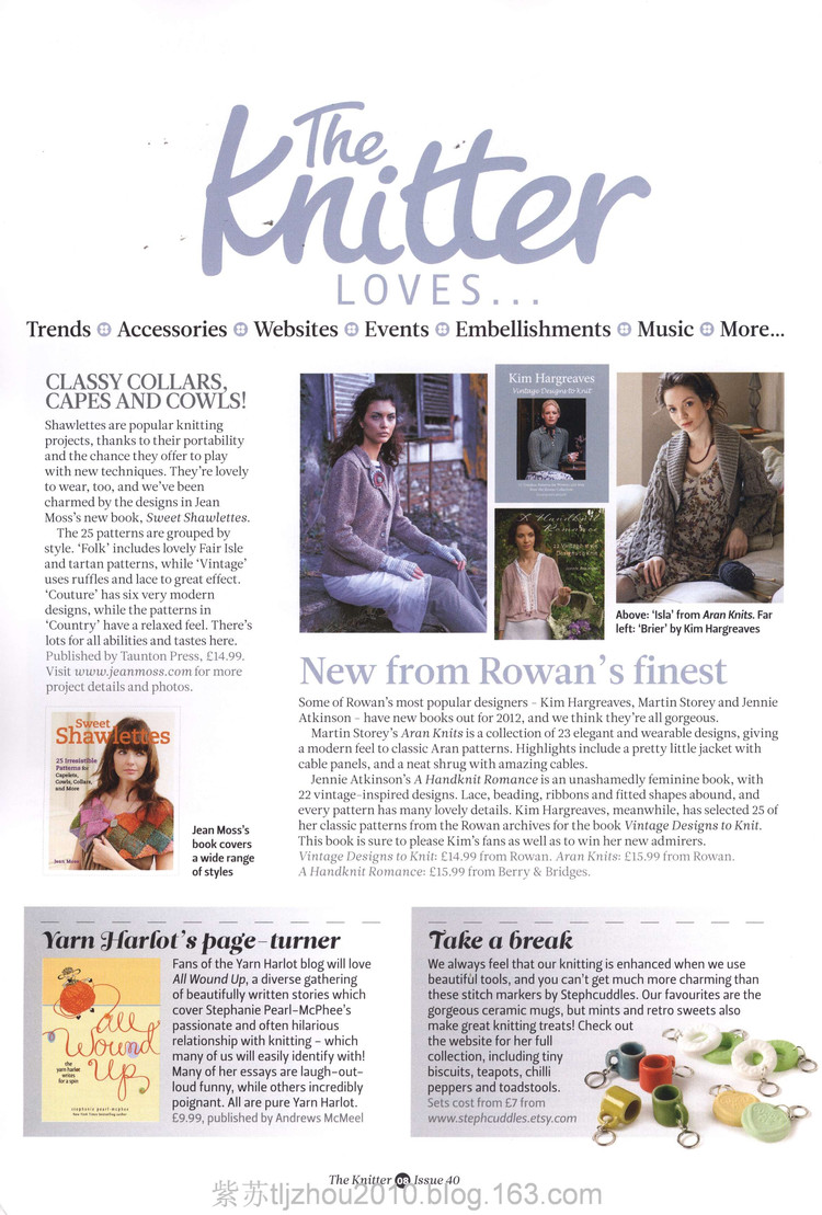 The Knitter NO 40 2012---鉤編新穎時(shí)尚女裝 - 紫蘇 - 紫蘇的博客