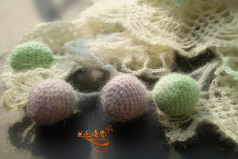 點(diǎn)翠~~假領(lǐng)or小圍巾（蘭心蕙質(zhì)2012，85） - 蘭心蕙質(zhì) - 蘭心蕙質(zhì)藍(lán)云海