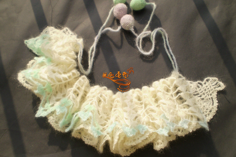 點(diǎn)翠~~假領(lǐng)or小圍巾（蘭心蕙質(zhì)2012，85） - 蘭心蕙質(zhì) - 蘭心蕙質(zhì)藍(lán)云海