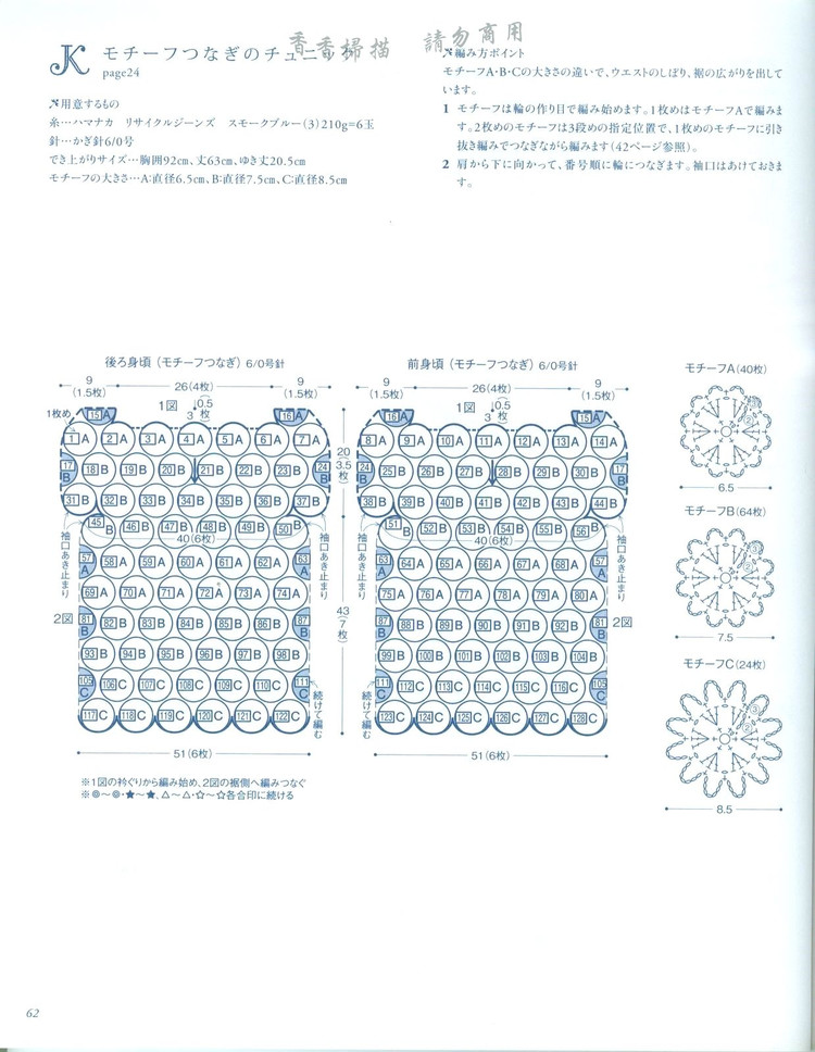 【轉(zhuǎn)載】日文鉤針書  - 荷塘秀色 - 茶之韻