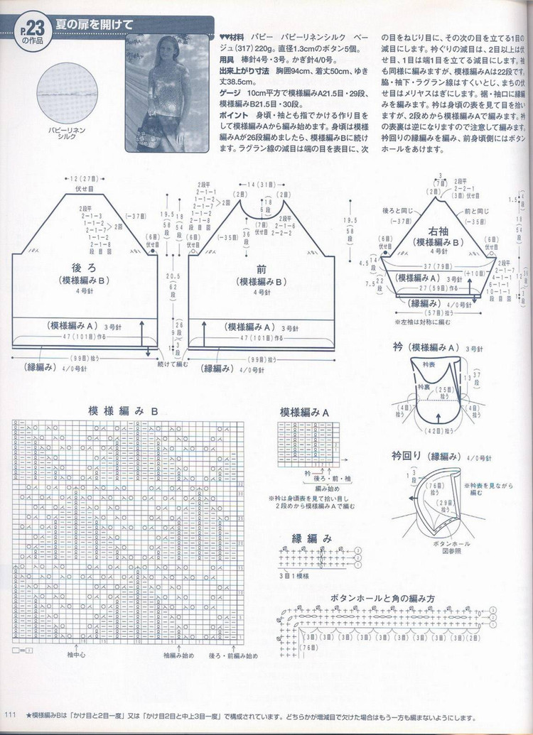 想仿的（棒針）B - choiyoba - 卑塵    縷