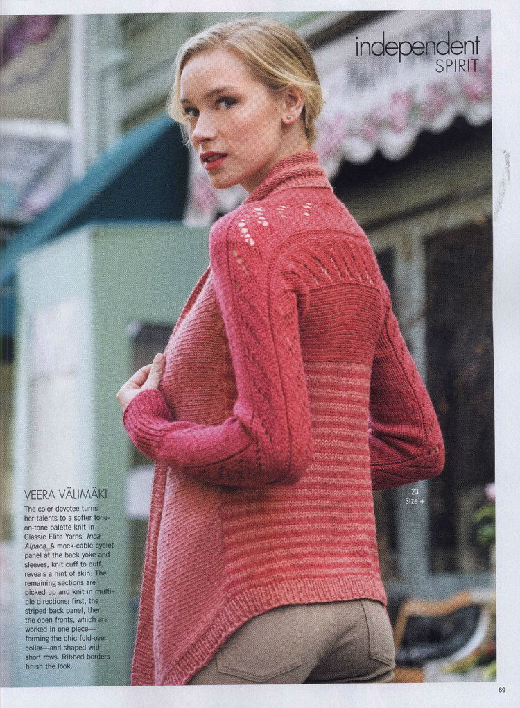 Vogue Knitting  Early Fall 2015 - 輕描淡寫 - 輕描淡寫