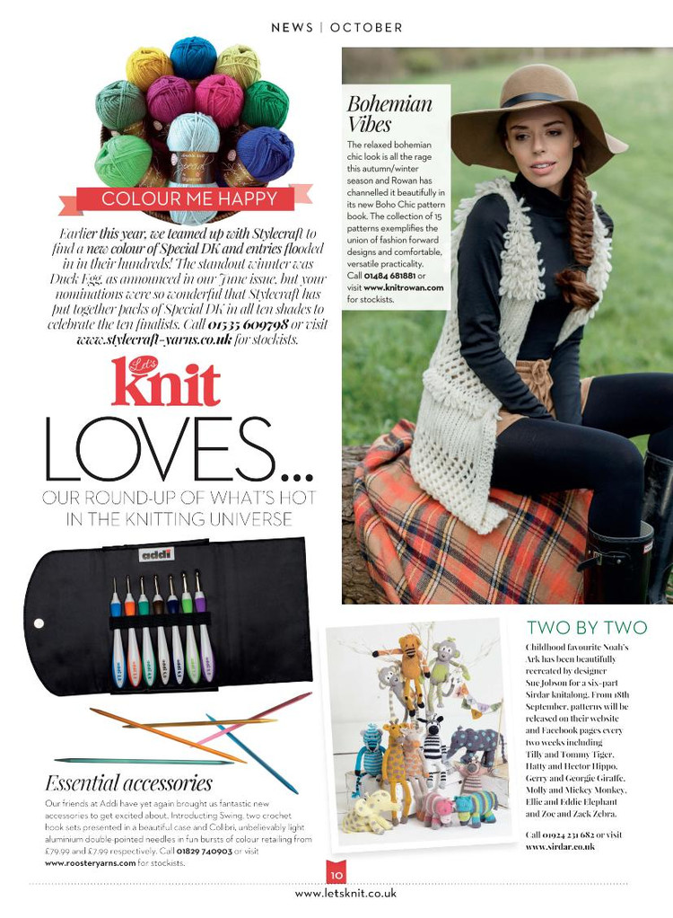 Lets Knit Issue 97 2015 - 輕描淡寫 - 輕描淡寫