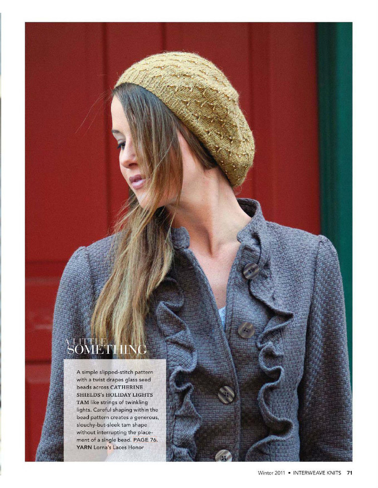 Interweave Knits 2011 冬季 - 壹一 - 壹一的博客