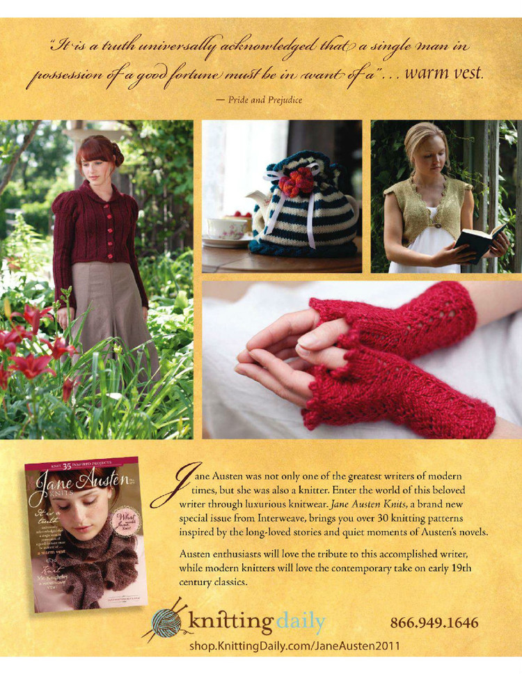Interweave Knits 2011 冬季 - 壹一 - 壹一的博客