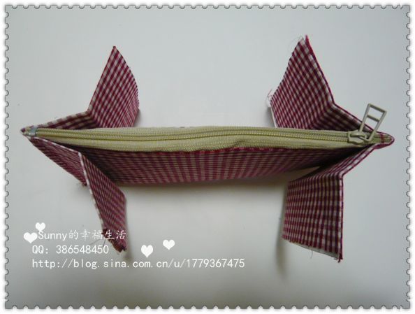 [轉(zhuǎn)載]【布同凡響】---19CM邊條口金包教程