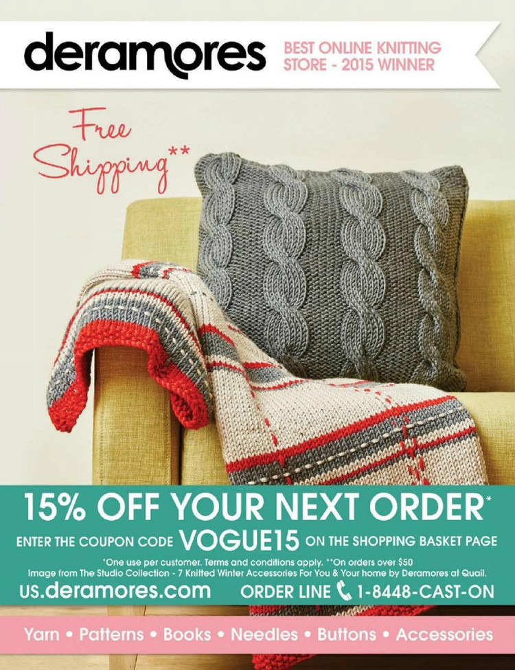 Vogue Knitting Winter 2015/2016 - 輕描淡寫 - 輕描淡寫