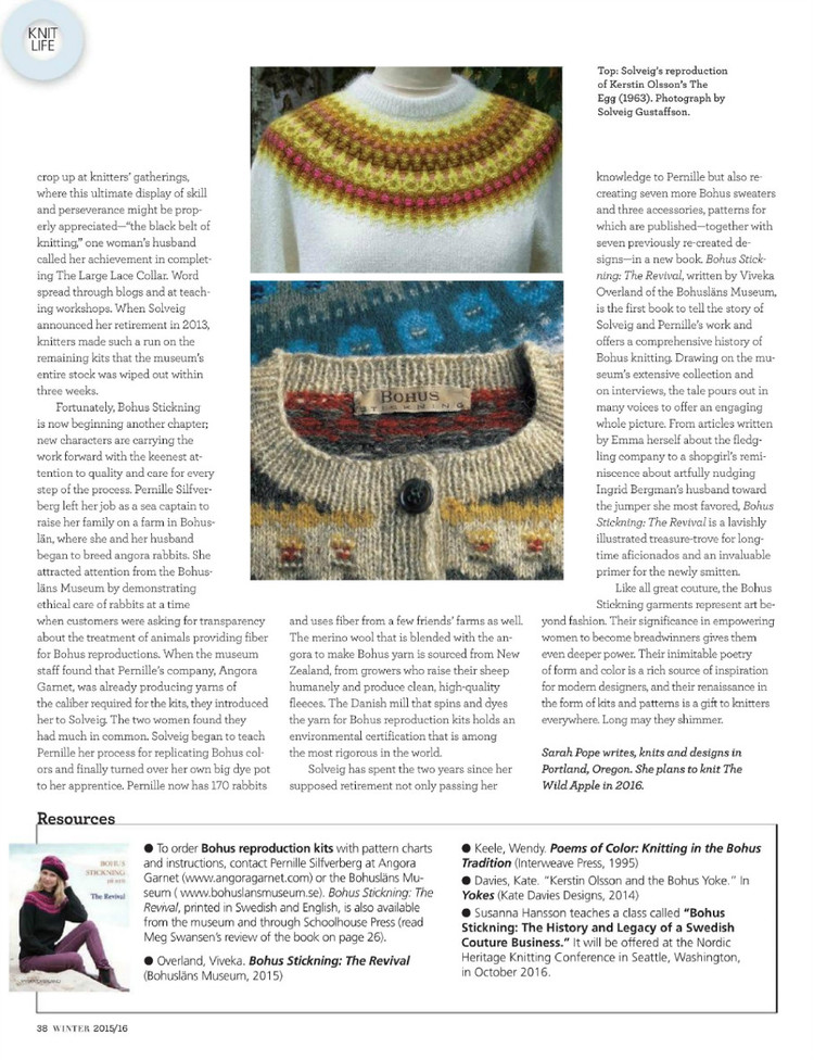 Vogue Knitting Winter 2015/2016 - 輕描淡寫 - 輕描淡寫