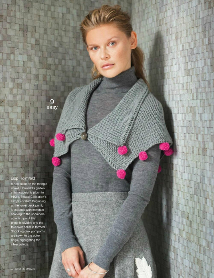 Vogue Knitting Winter 2015/2016 - 輕描淡寫 - 輕描淡寫