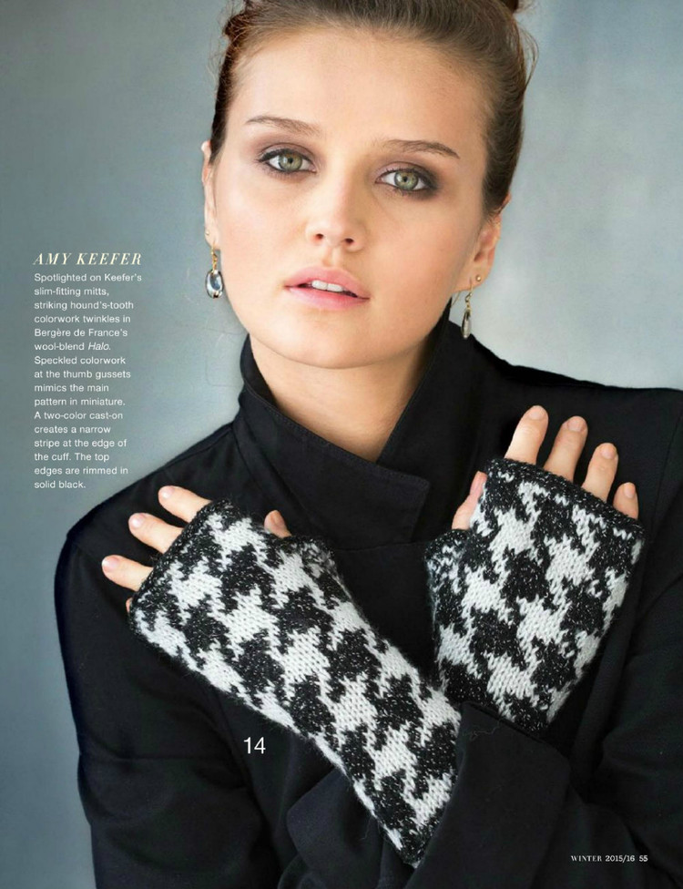 Vogue Knitting Winter 2015/2016 - 輕描淡寫 - 輕描淡寫
