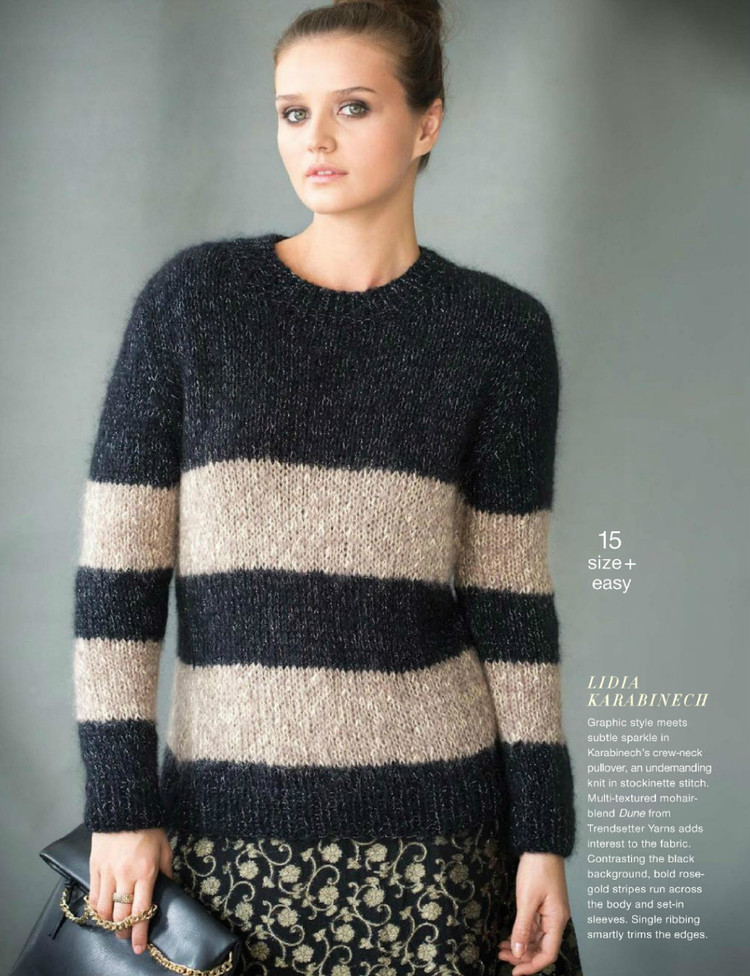 Vogue Knitting Winter 2015/2016 - 輕描淡寫 - 輕描淡寫