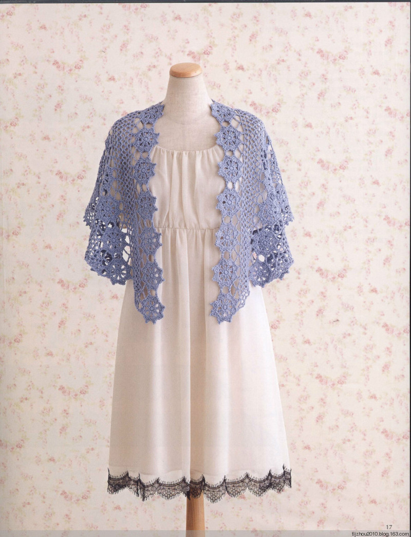 Crochet Shawls  Stoles 2014 - 紫蘇 - 紫蘇的博客