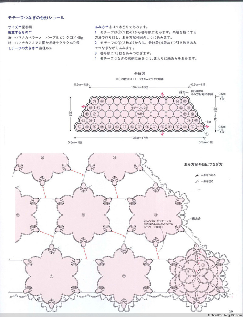 Crochet Shawls  Stoles 2014 - 紫蘇 - 紫蘇的博客