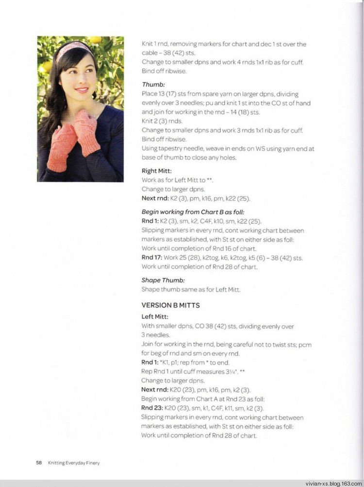 Knitting Everyday Finery: Practical Designs for Dressing Up in Little Ways - Vivian - Vivian的薇安織譯坊