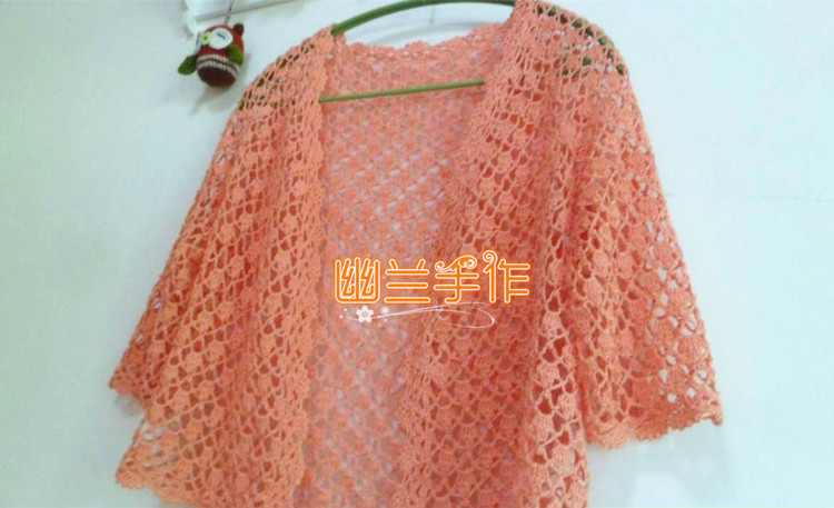 夏沫～～～簡單小開衫36 - 空谷幽蘭 - 指尖的溫柔～幽蘭の編織時(shí)光