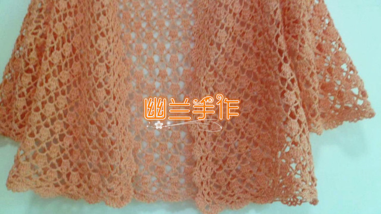 夏沫～～～簡單小開衫36 - 空谷幽蘭 - 指尖的溫柔～幽蘭の編織時(shí)光