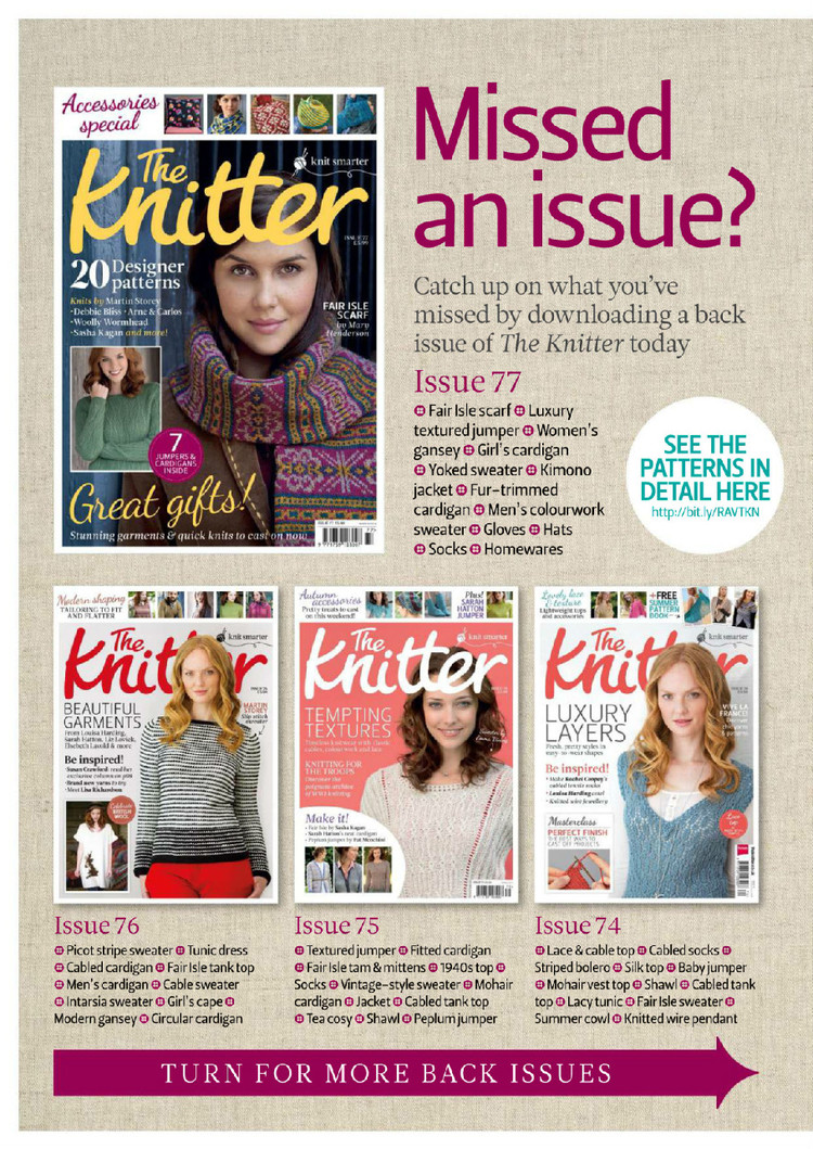 The Knitter №78 2014 - 輕描淡寫 - 輕描淡寫
