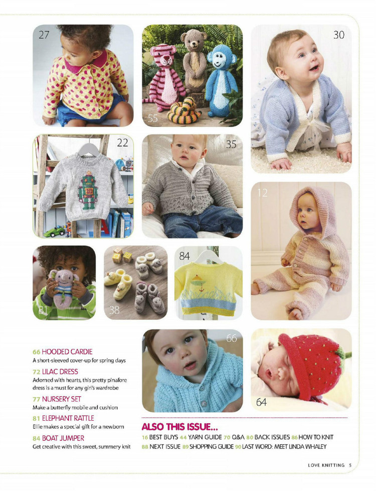 Love Knitting for Babies  March 2016 - 輕描淡寫(xiě) - 輕描淡寫(xiě)