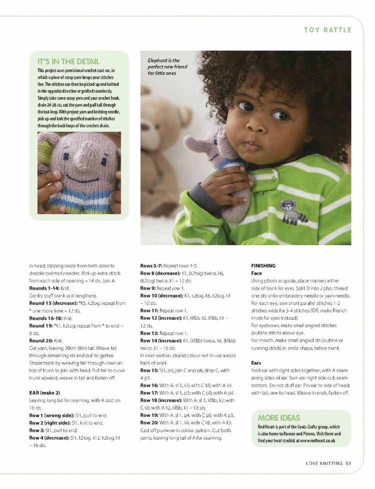 Love Knitting for Babies  March 2016 - 輕描淡寫(xiě) - 輕描淡寫(xiě)