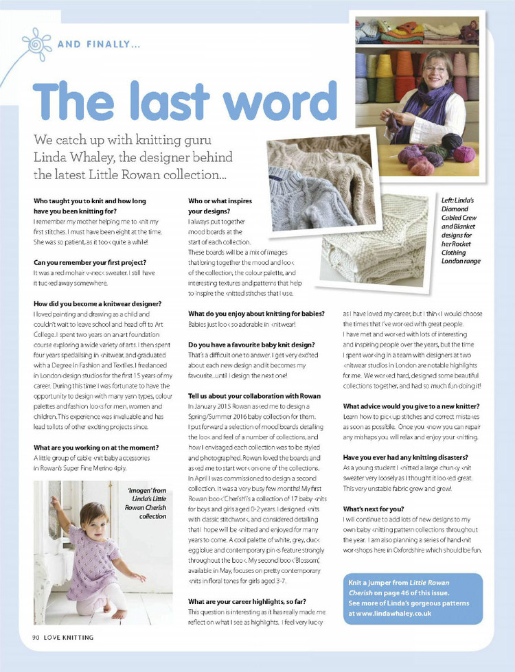 Love Knitting for Babies  March 2016 - 輕描淡寫(xiě) - 輕描淡寫(xiě)