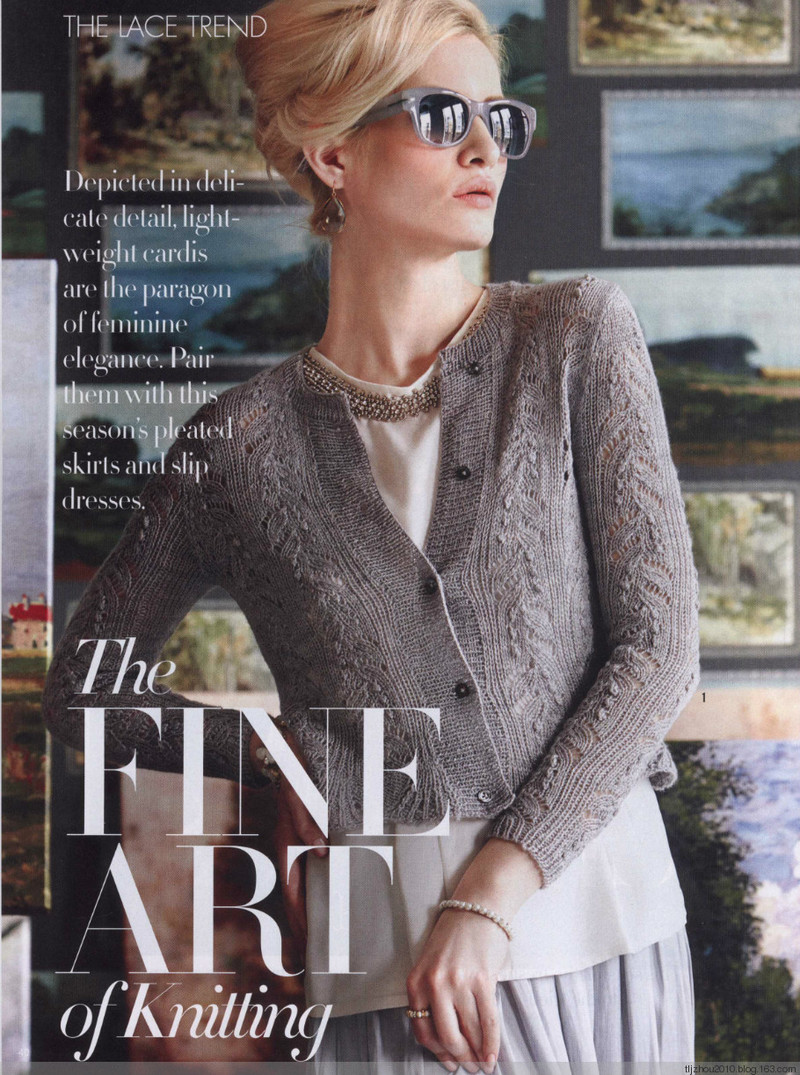 Vogue Knitting 2014 秋 - 紫蘇 - 紫蘇的博客