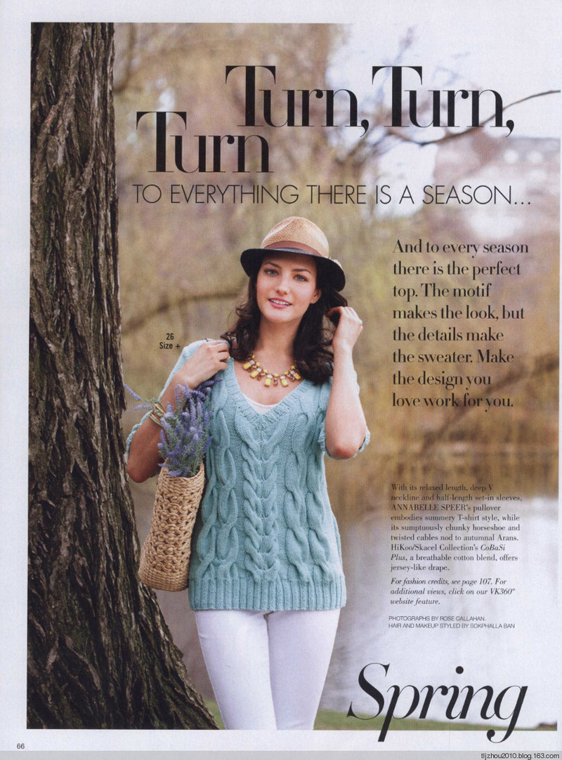 Vogue Knitting 2014 秋 - 紫蘇 - 紫蘇的博客