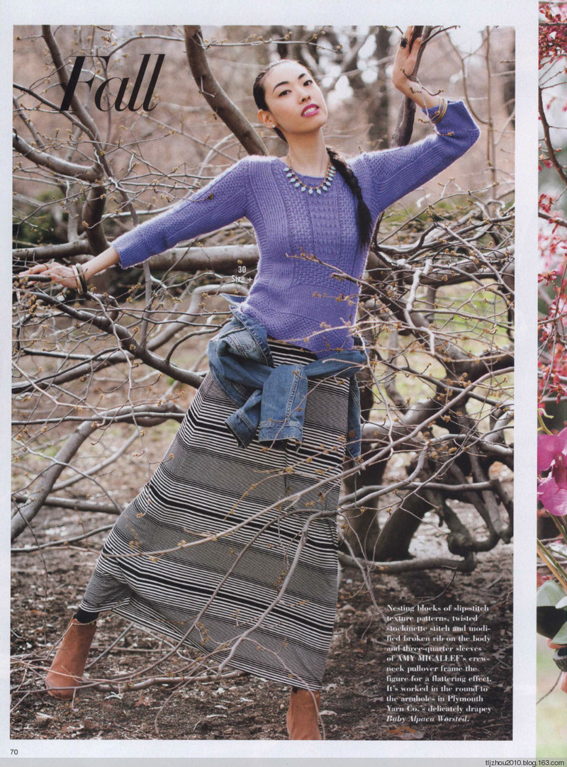 Vogue Knitting 2014 秋 - 紫蘇 - 紫蘇的博客