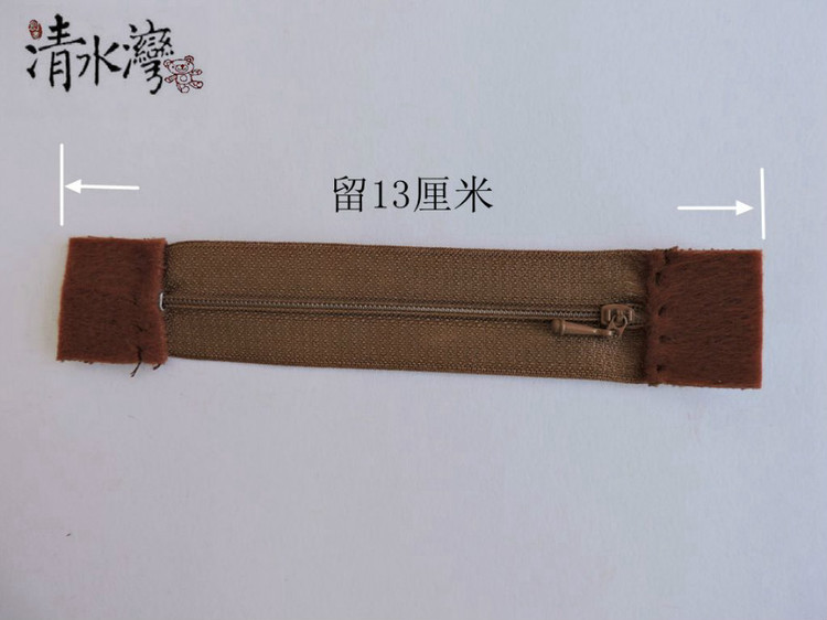 20厘米萌猴零錢包（可當(dāng)包掛）制作步驟 - 清水灣手工布藝 - 掬花在手,必有芬芳拂袖