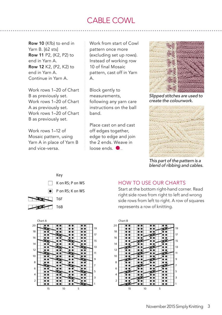 Simply Knitting  November 2015 - 輕描淡寫 - 輕描淡寫