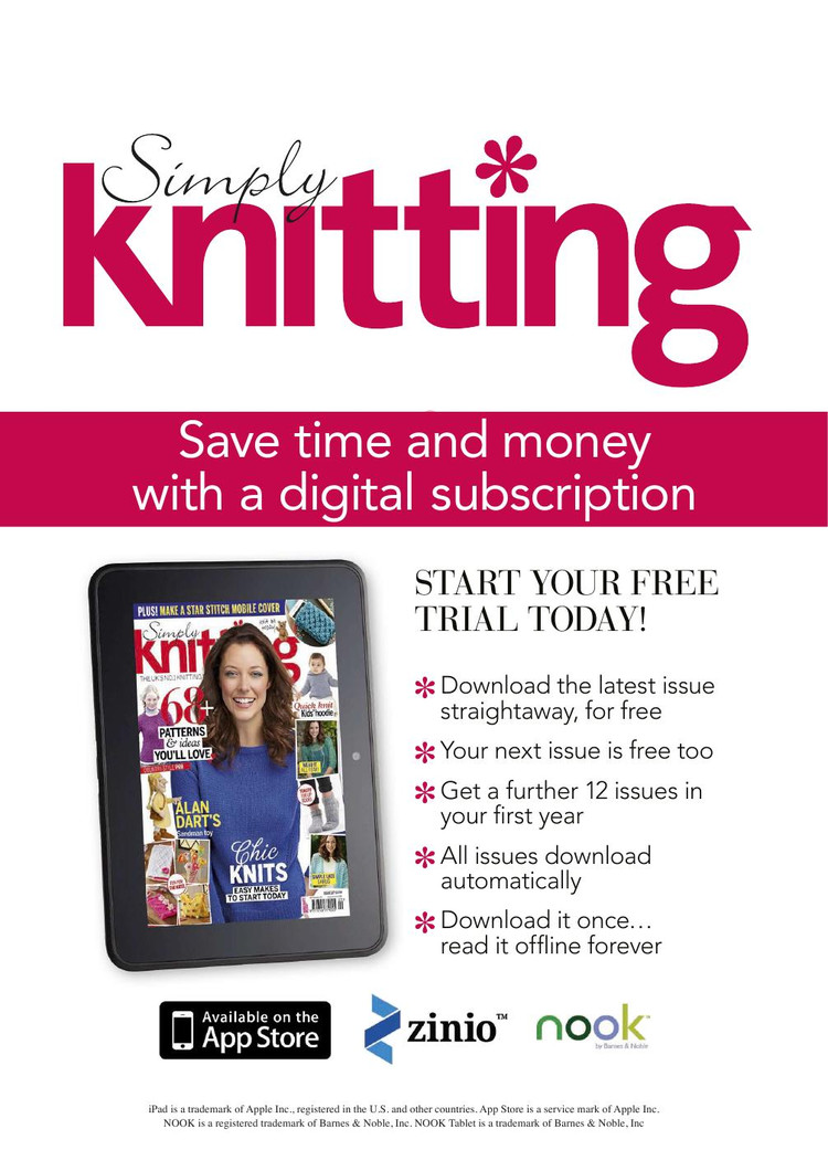 Simply Knitting  November 2015 - 輕描淡寫 - 輕描淡寫