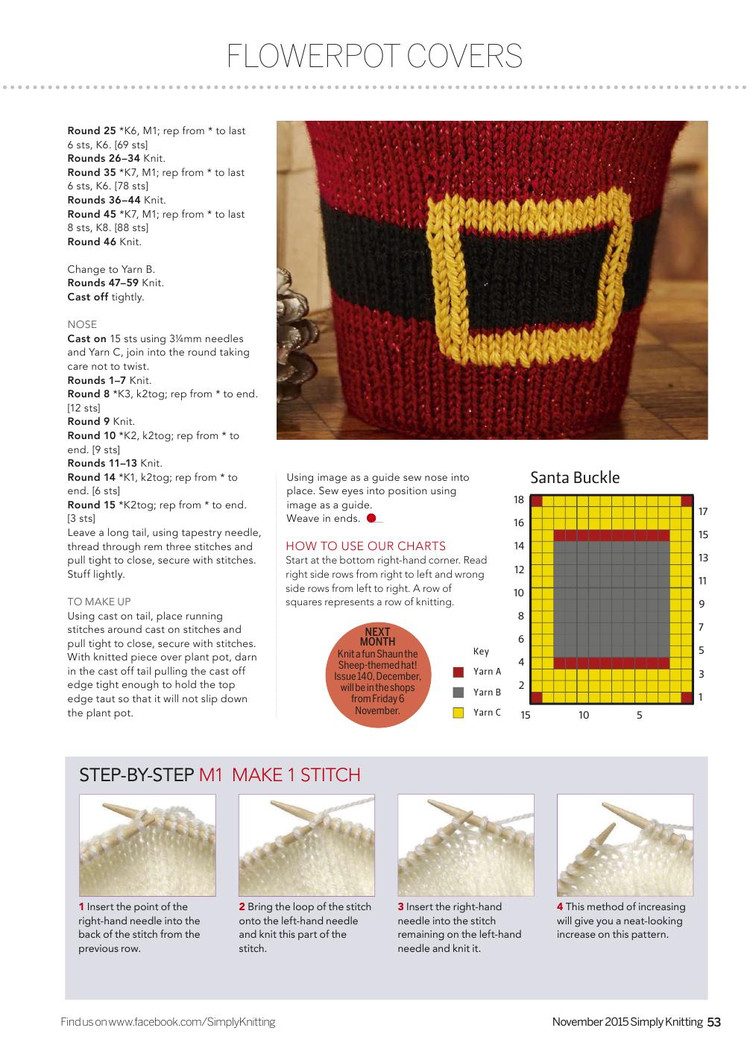 Simply Knitting  November 2015 - 輕描淡寫 - 輕描淡寫