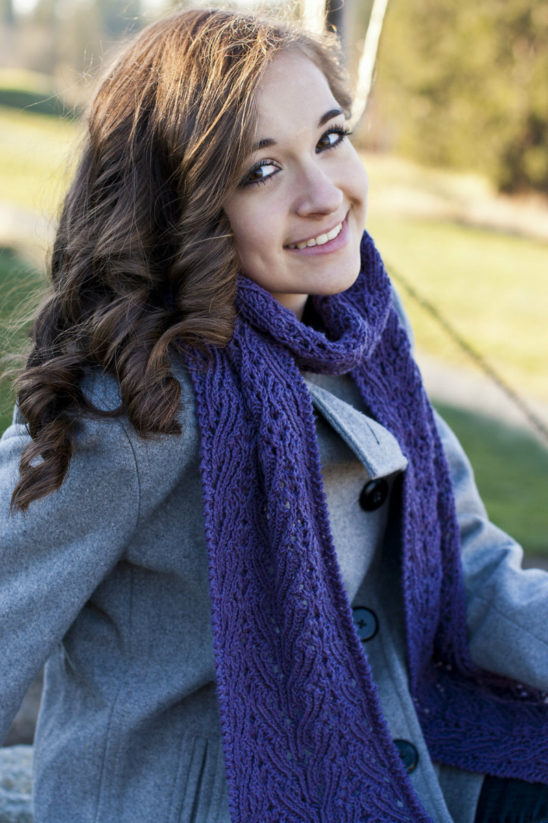 Poinciana Scarf by Shannon Dunbabin - Daliute -