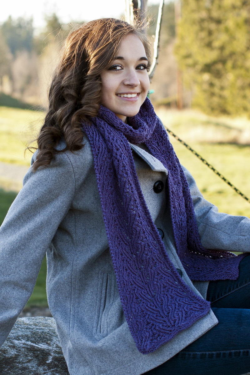 Poinciana Scarf by Shannon Dunbabin - Daliute -