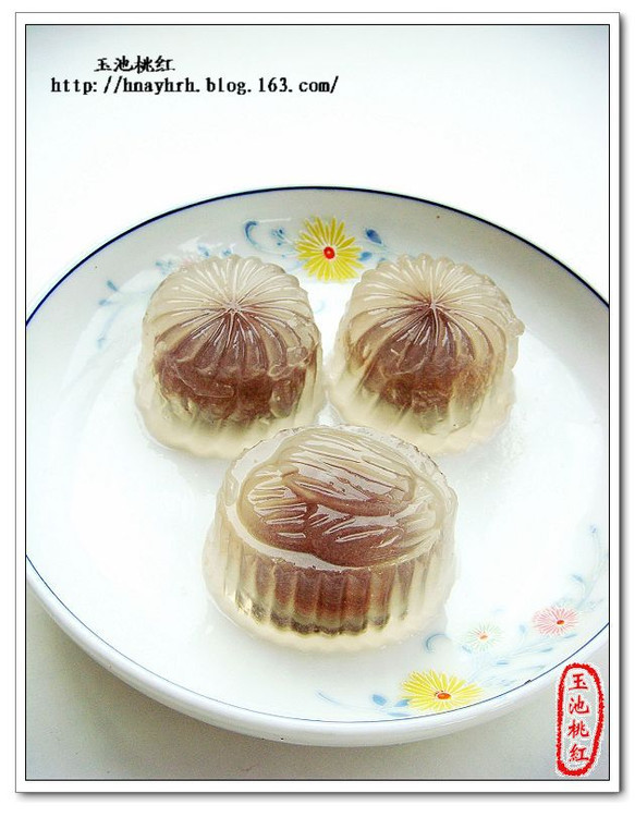 自制冰皮月餅（原創(chuàng)） - 玉池桃紅 - 玉池桃紅的博客
