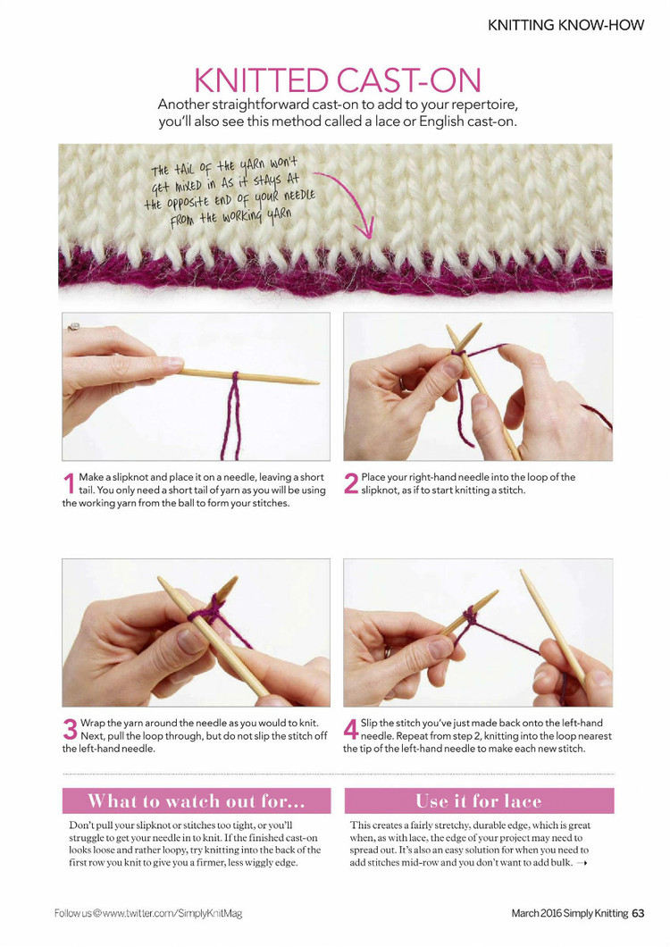 Simply Knitting №143 2016 - 輕描淡寫 - 輕描淡寫