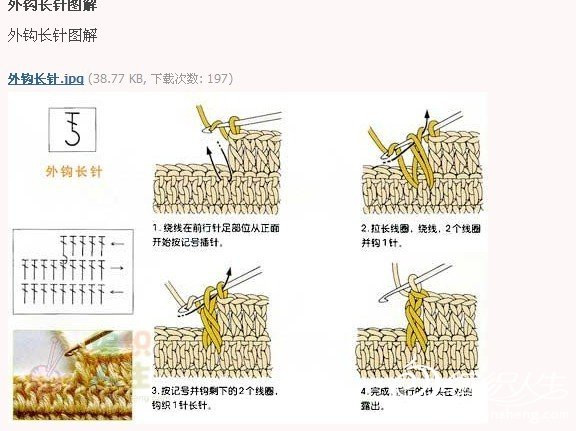 鉤針披肩（2014-6） - 楚天 - 楚天·海闊天空